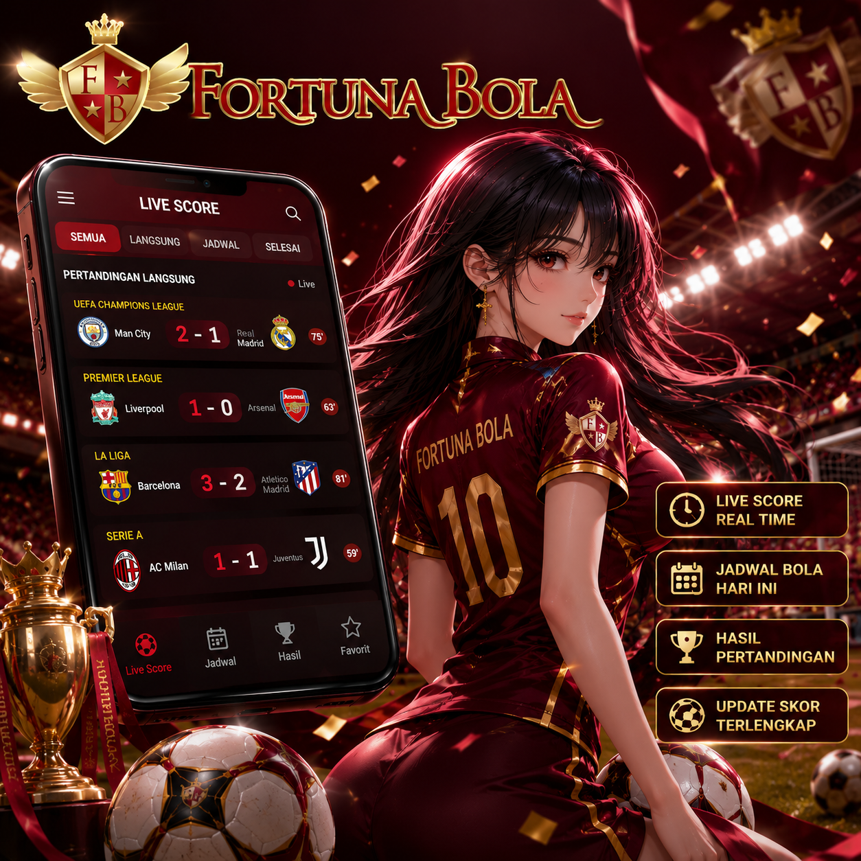 Live Score Bola Hari Ini